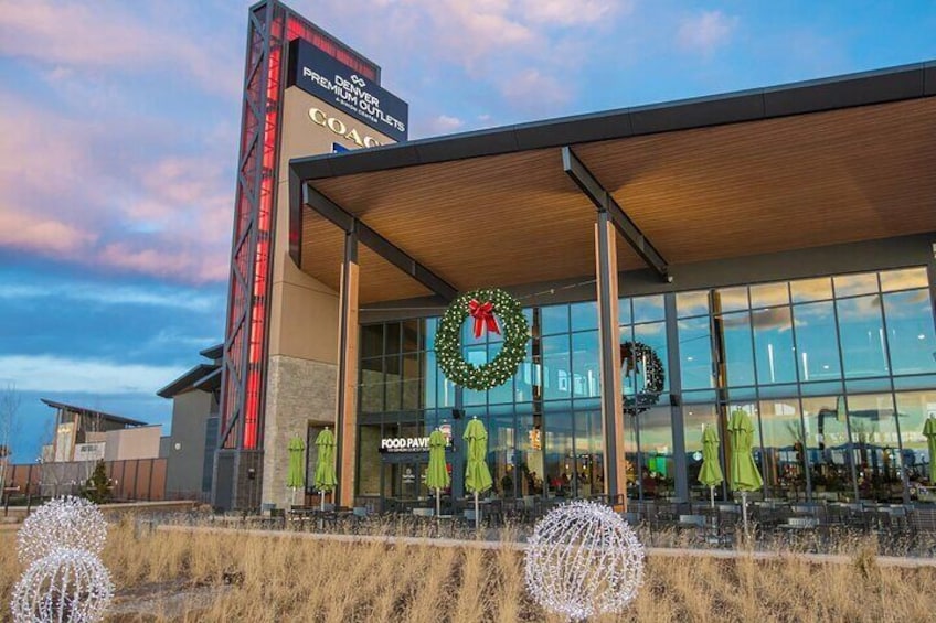 Private Shopping Tour from Denver to Denver Premium Outlets