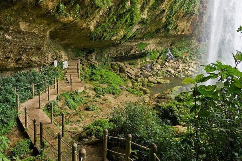 Blue Water Misol-ha and Palenque Tour from San Cristobal.