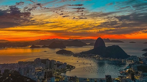 Sunrise at Dona Marta Viewpoint + Christ the Redeemer