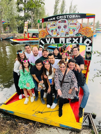 Picture 2 for Activity Xochimilco, Mexico City: 2.5hrs Trajineras Fiesta Float