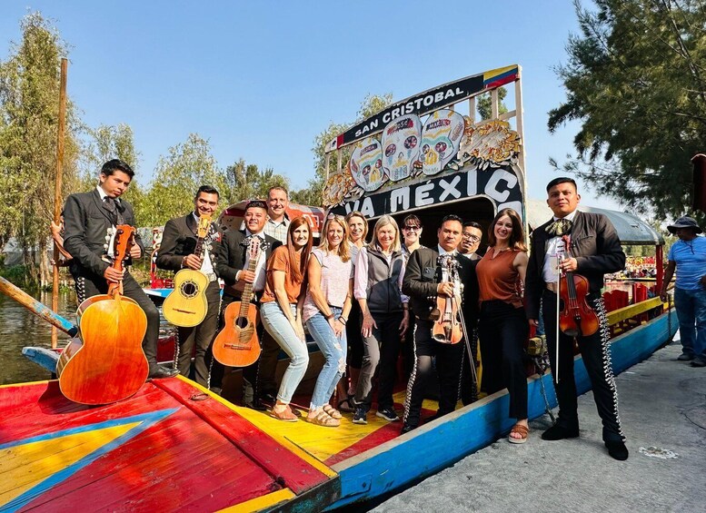 Picture 1 for Activity Xochimilco, Mexico City: 2.5hrs Trajineras Fiesta Float