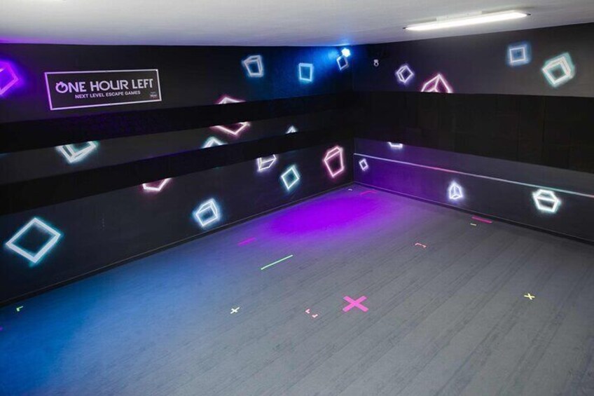 Next Level VR Escaperooms and Arcade Games. Free movement on approx. 30m2