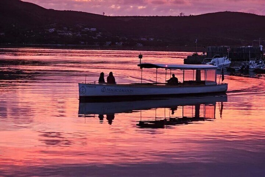 Knysna Lagoon Romantic Boat Cruise aboard Coquette