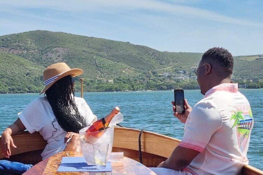 Knysna Lagoon Romantic Boat Cruise aboard Coquette