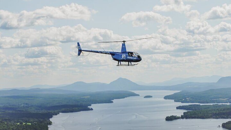 Magog Lac Massawippi Helicopter Tour Experience