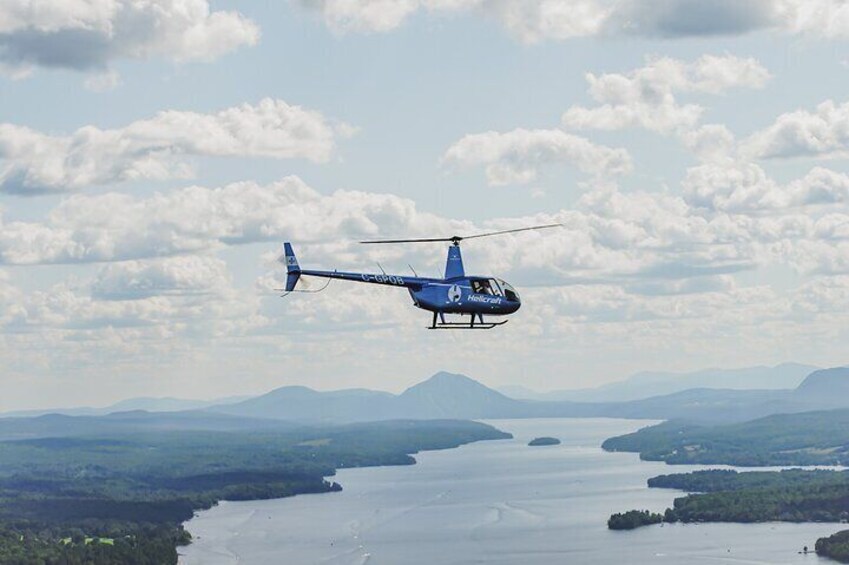 Magog Lac Massawippi Helicopter Tour Experience