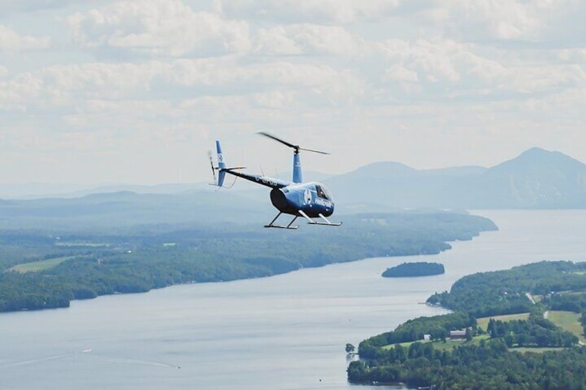 Magog Lac Massawippi Helicopter Tour Experience