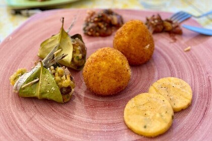 Sicilian Food Lovers Arancini & Caponata Cooking Class Sea Villa