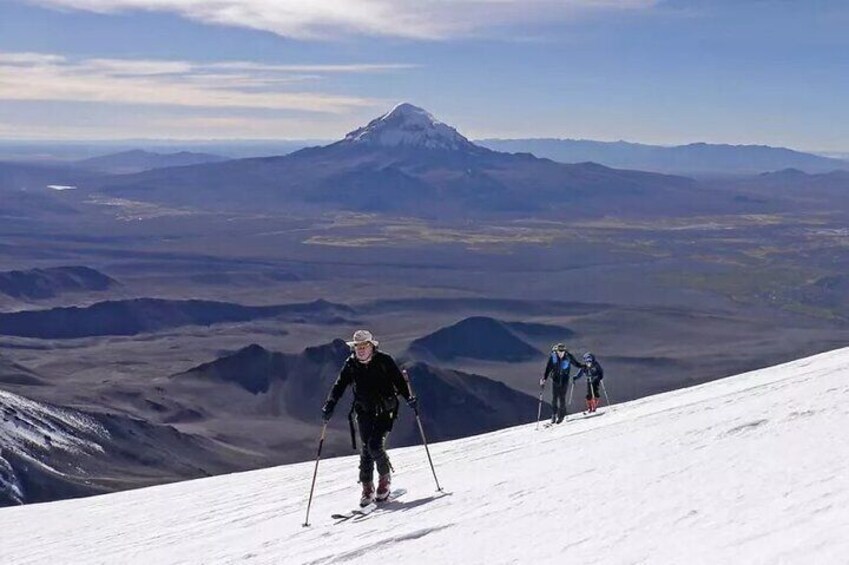 15 Days Ski Tour in Pequeño Alpamayo, Mururata & Parinacota
