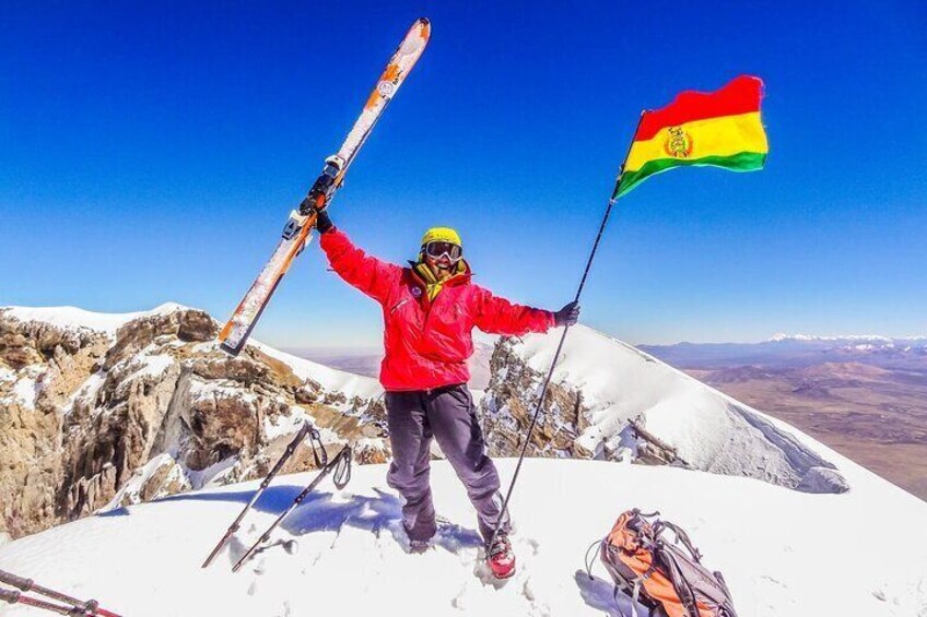 15 Days Ski Tour in Pequeño Alpamayo, Mururata & Parinacota