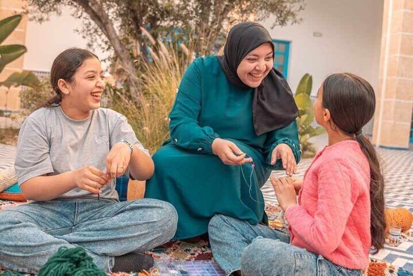 Creative Embroidery and Sewing Workshop in Essaouira