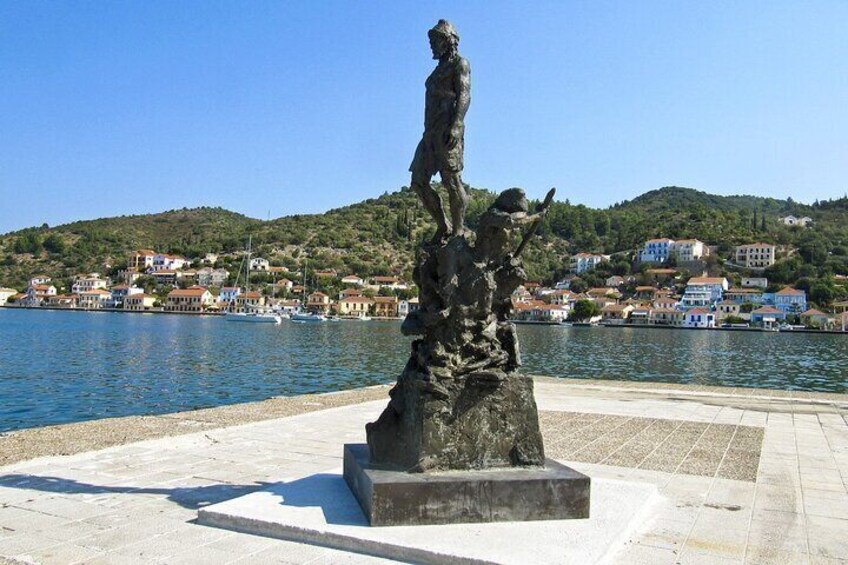 Magical Ithaca Island Bus and Cruise Tour from Kefalonia