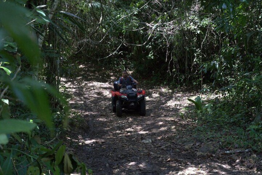 ATV Excursions in Cayo with Waterfalls Experience