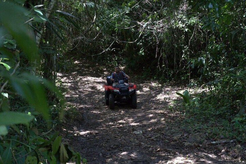 ATV Excursions in Cayo with Waterfalls Experience