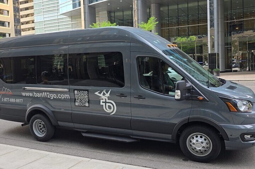 Banff or Canmore Shuttle to Lake Louise