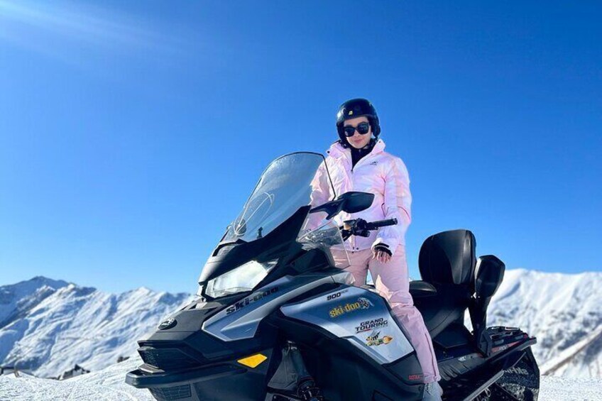 During Skibiking
