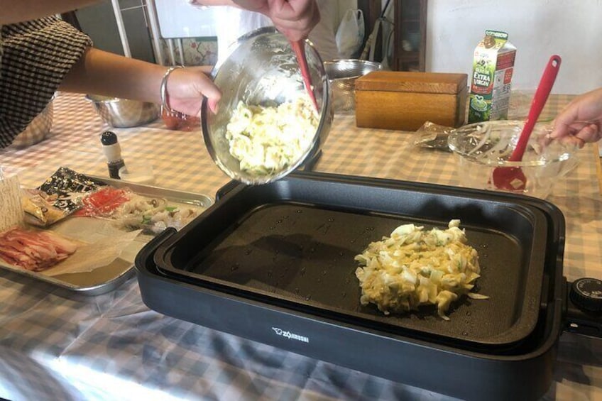 Okonomiyaki Cooking Class: Create Your Own Savory Pancake