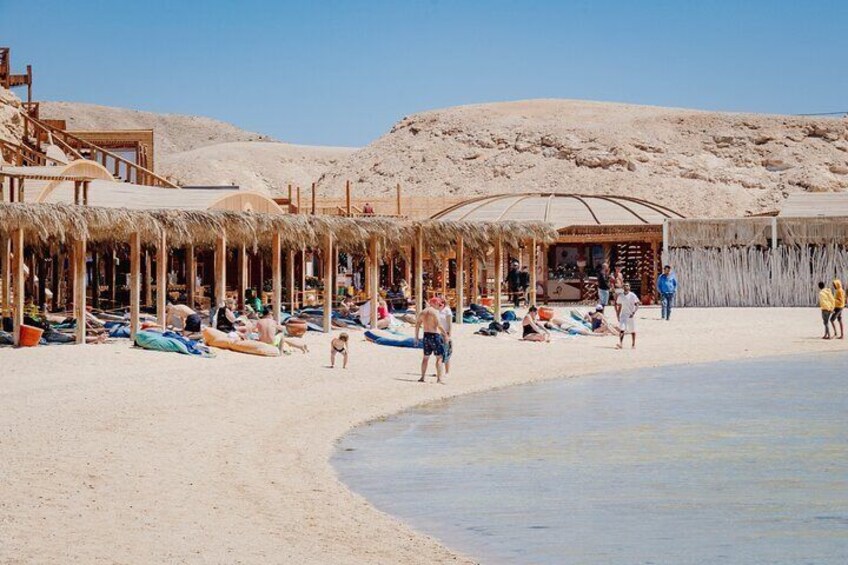 Hurghada Private Speed Boat To Orange Bay Island with Snorkeling