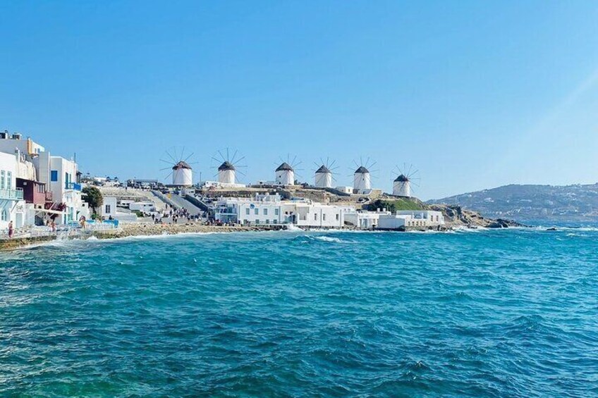 Private Half Day Mykonos Island Shore Excursion Tour With Pick Up