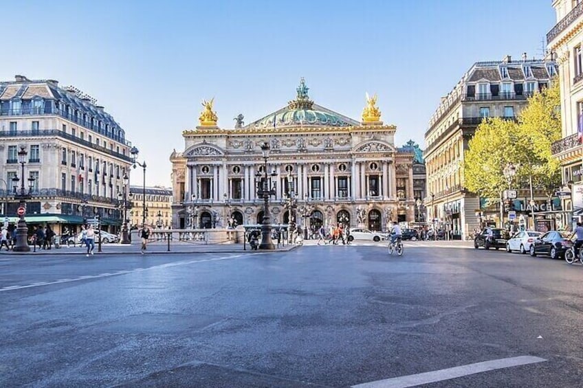 Grand Opera (Garnier Palace) building at the heart of Paris