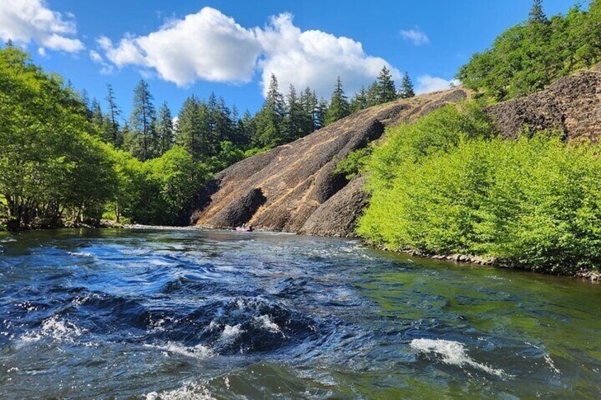 Klickitat River Two Days Rafting and One Night Camping