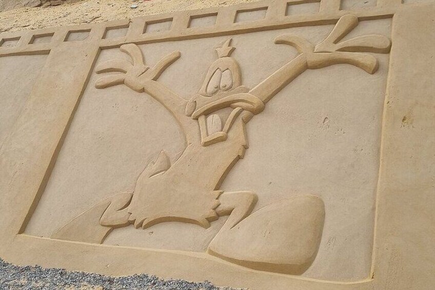  Sand City Museum Tour with Private Transportation in Hurghada