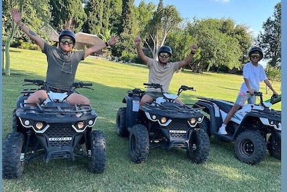 Eco Quad Biking Double Ziplining and Giant Swing Adventure