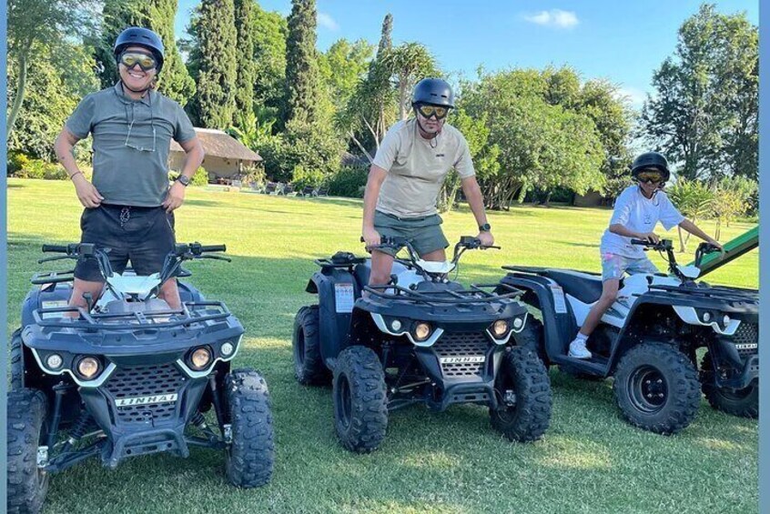 Eco Quad Biking Double Ziplining and Giant Swing Adventure