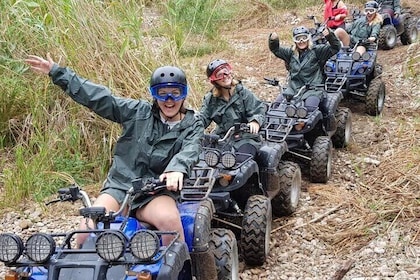 Eco Quad Biking Double Ziplining and Giant Swing Adventure