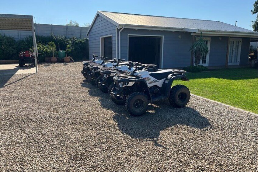 Eco Quad Biking Double Ziplining and Giant Swing Adventure