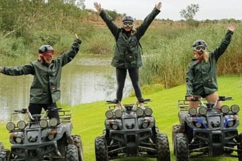 Eco Quad Biking Double Ziplining and Giant Swing Adventure