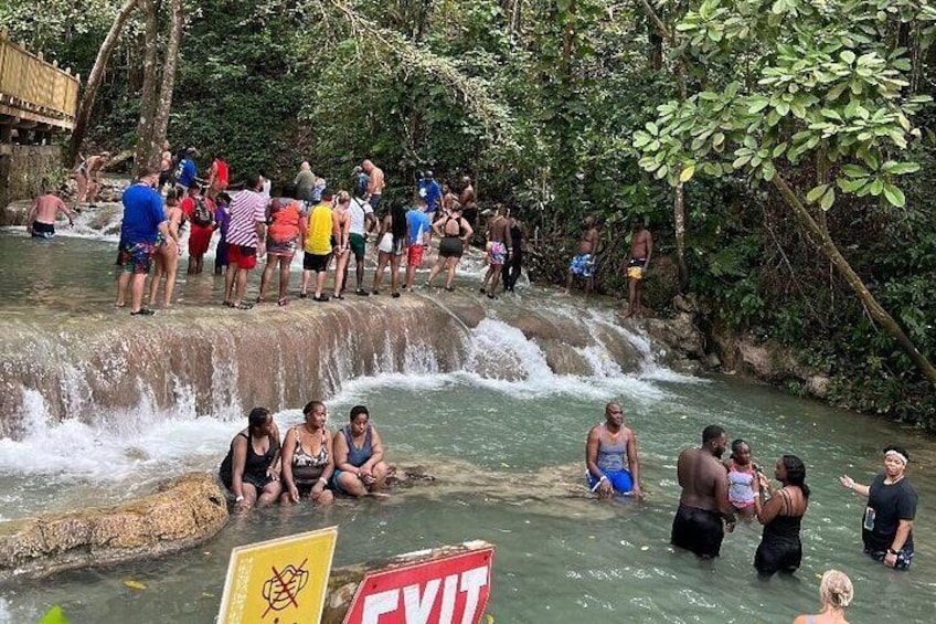 Private Martha Brae River and Dunn River Falls Tour 