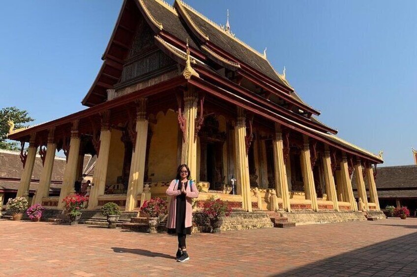 Private Full Day Vientiane City Tour with Buddha Park
