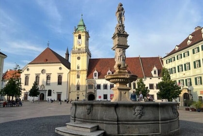 The Story of Bratislava: City and Castle Walking Tour with Locals