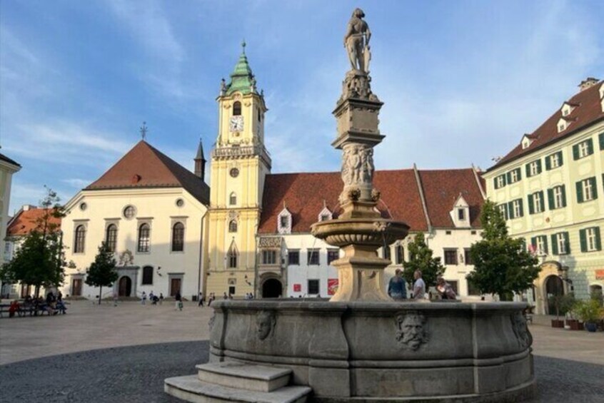 The Story of Bratislava: City and Castle Walking Tour with Locals
