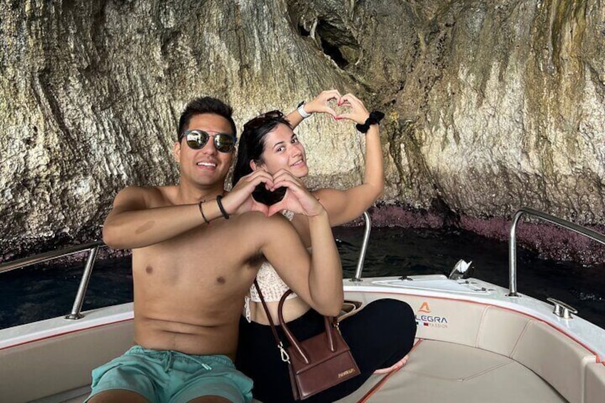 Proposal of Sunset Wedding by Boat in Sorrento