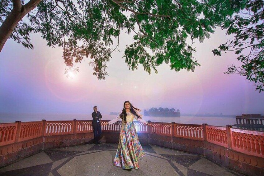 amazing view at Jal Mahal