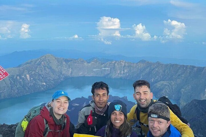 Mount Rinjani 4 Days and 3 Nights Summit Lake and Hot Spring 