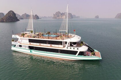 Halong Bay Day Tour by Amethyst Luxury Cruise