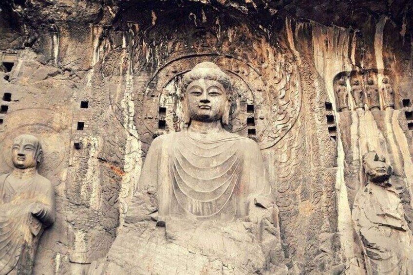 Louyang Longmen Grottoes and Shaolin Temple Day Tour from Xian