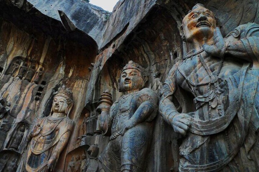 Louyang Longmen Grottoes and Shaolin Temple Day Tour from Xian