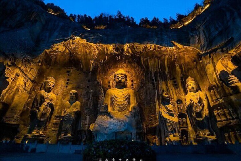 Louyang Longmen Grottoes and Shaolin Temple Day Tour from Xian