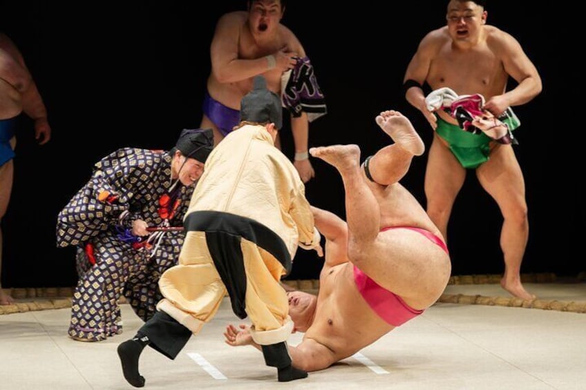 Osaka Sumo Workshop Experience