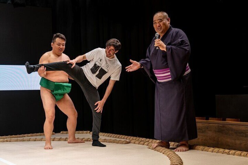 Osaka Sumo Workshop Experience