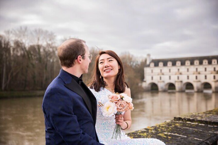 Photoshoot at Chenonceau Castle Gardens and Create Memories