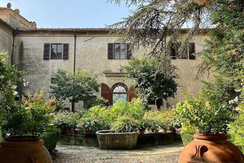 Villa Medicea Di Lilliano Tour with Wine Tasting