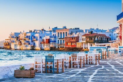 10 Hour Private Island Hopping Tour to Mykonos