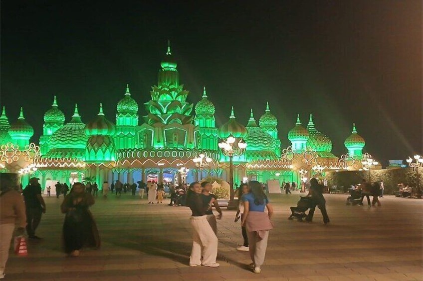 The Global Village Dubai is a vibrant cultural and entertainment destination, featuring pavilions from around the world, live performances, and thrilling attractions.