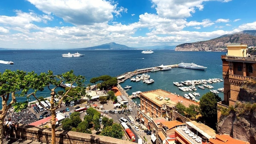 Breathtaking views of Pompeii Sorrento