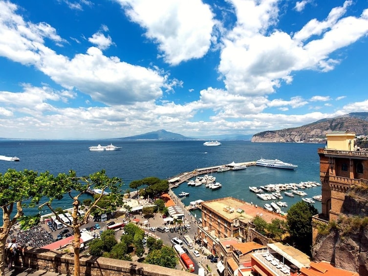 Breathtaking views of Pompeii Sorrento